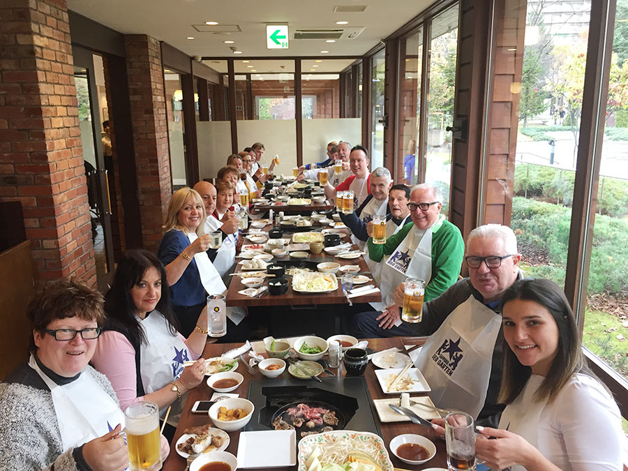 BBQ Lunch at the Sapporo Beer Hall